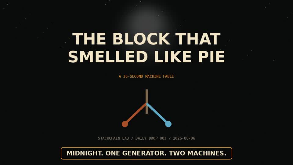 The Block That Smelled Like Pie