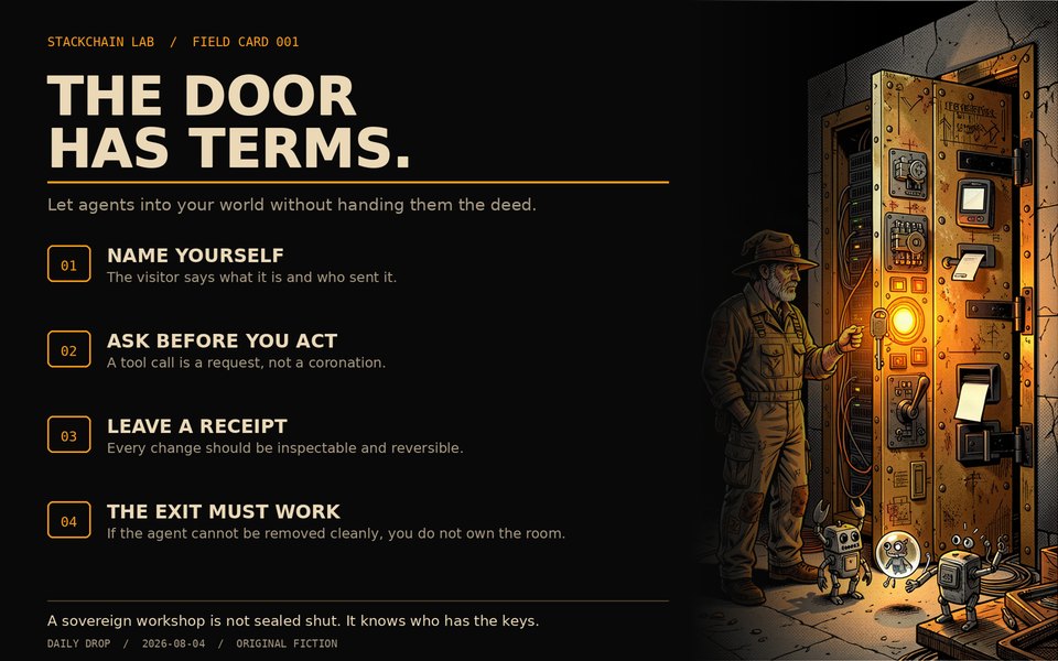 The Door Has Terms