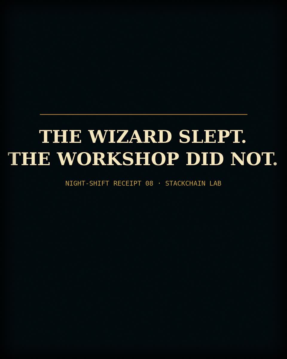 The Wizard Slept